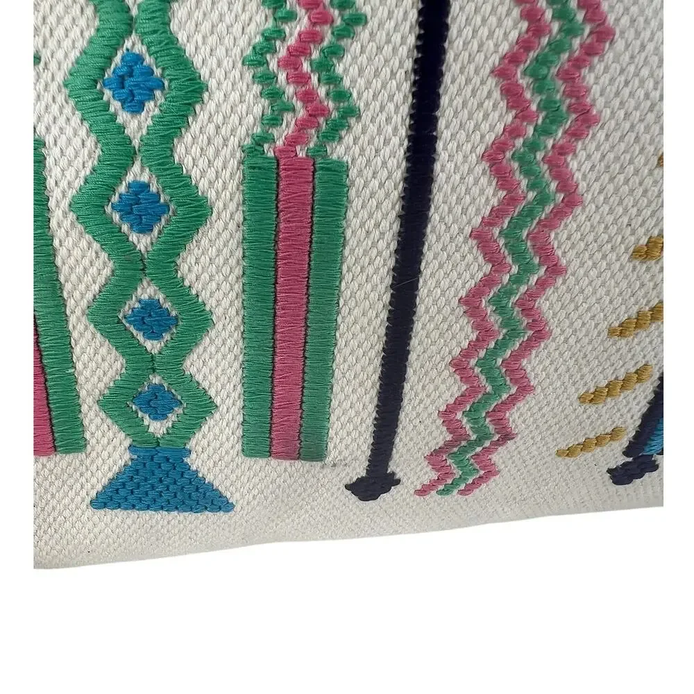 Etro embroidered canvas