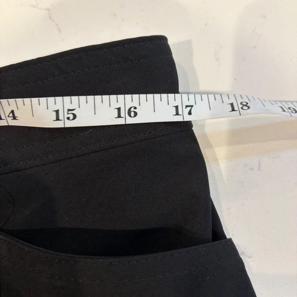 Eddie Bauer Adventurer‎ 2.0 Skort Womens 8 Black Hiking Golf Athletic UPF 50 NEW