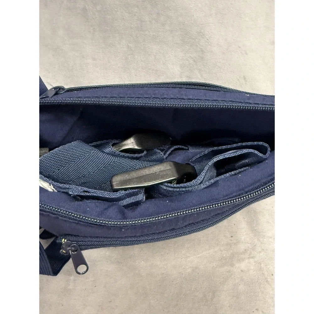 NadaChair BackSling Portable Back Support‎ Ergonomic Posture Aid Navy Made USA