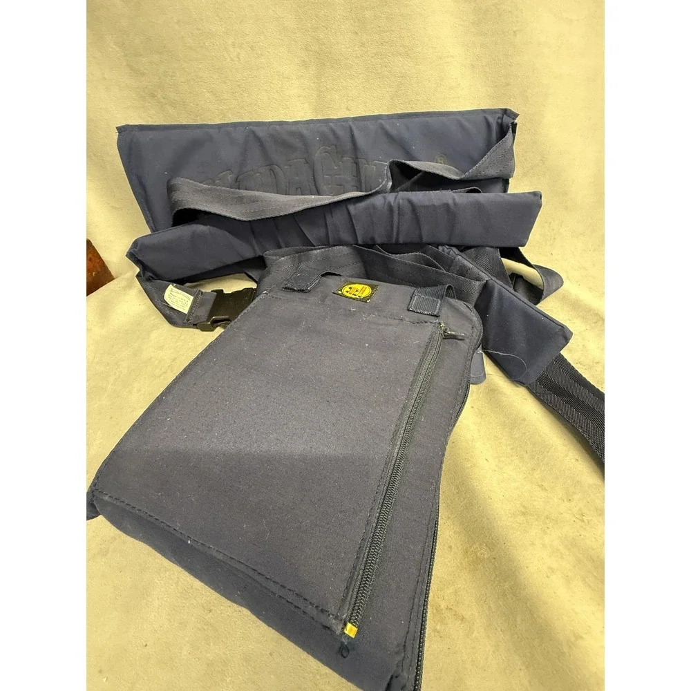 NadaChair BackSling Portable Back Support‎ Ergonomic Posture Aid Navy Made USA