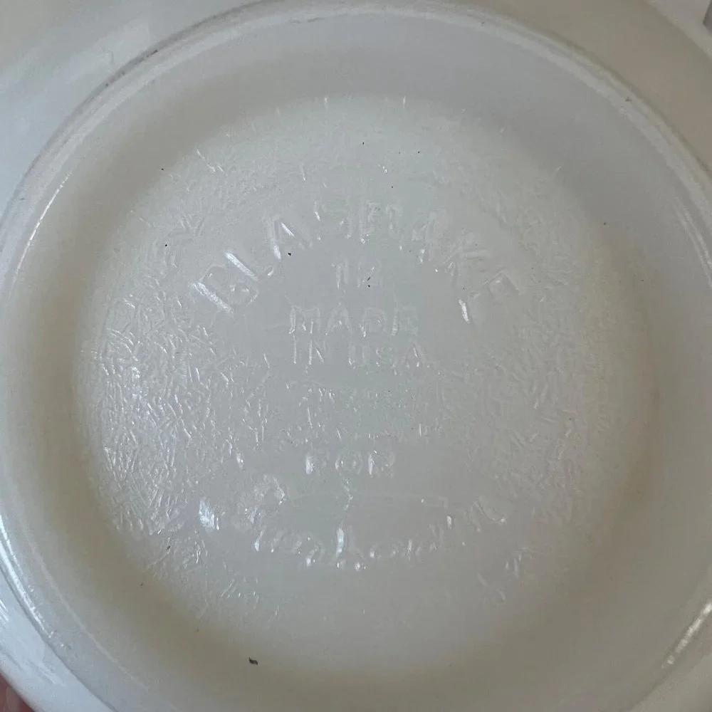 Glasbake for Sunbeam Vintage Mixing Bowl 12