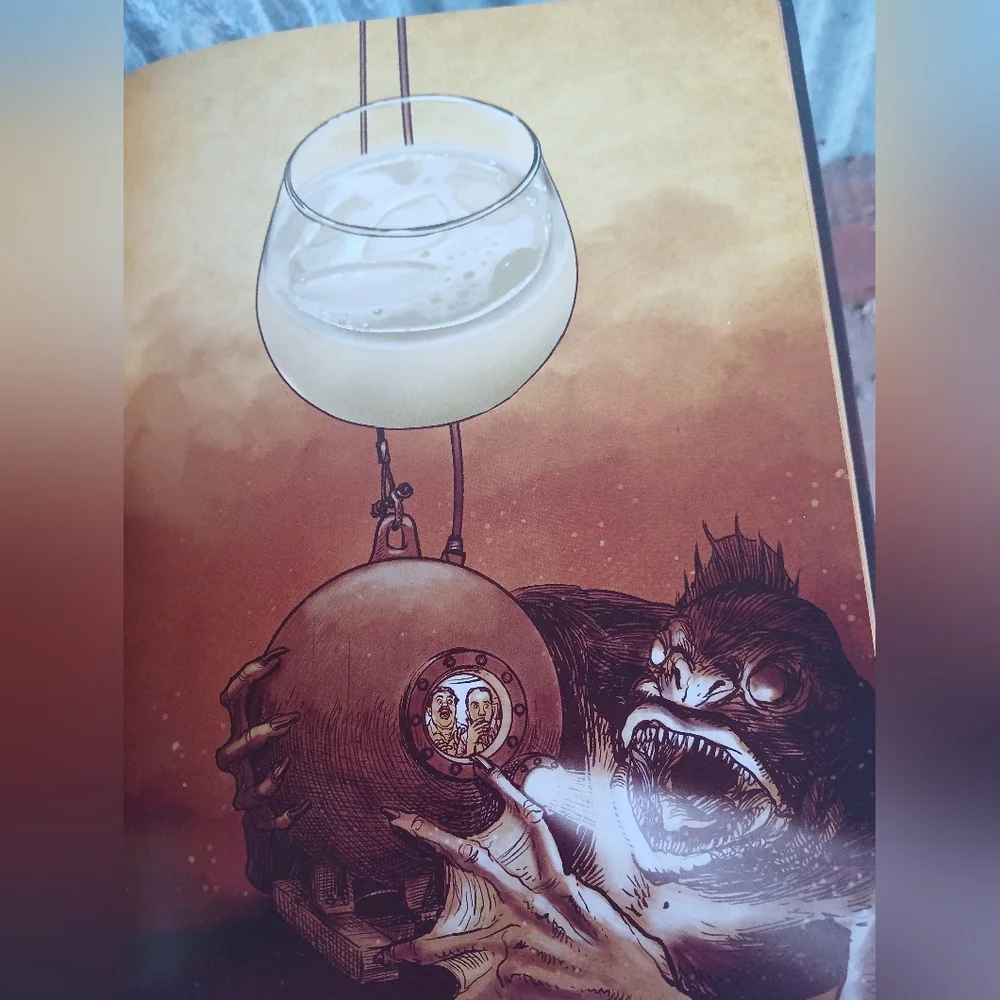LoveCraft Cocktails Hardcover Book Cocktails Art Goth Whimsygoth