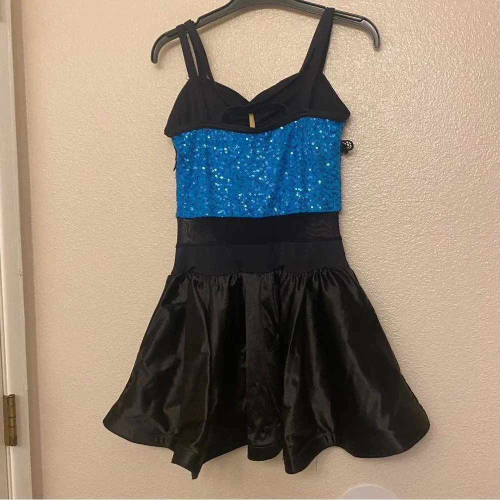 Weissman dance costume blue