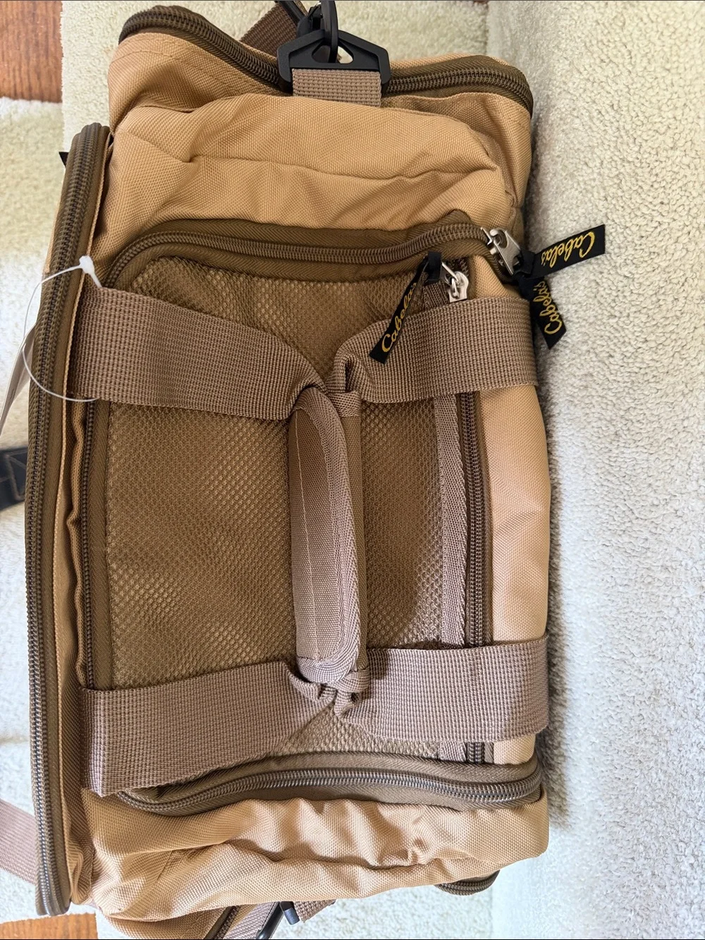 Cabela's Brown and Tan Catch all bag