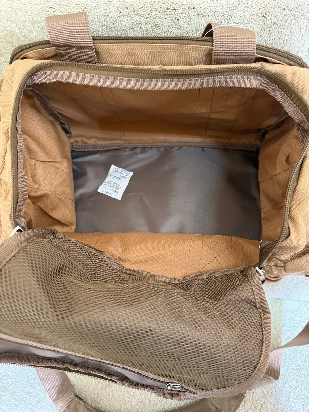 Cabela's Brown and Tan Catch all bag