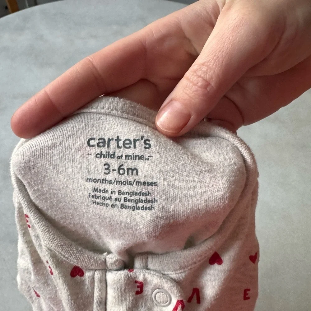 Carters cozy footie