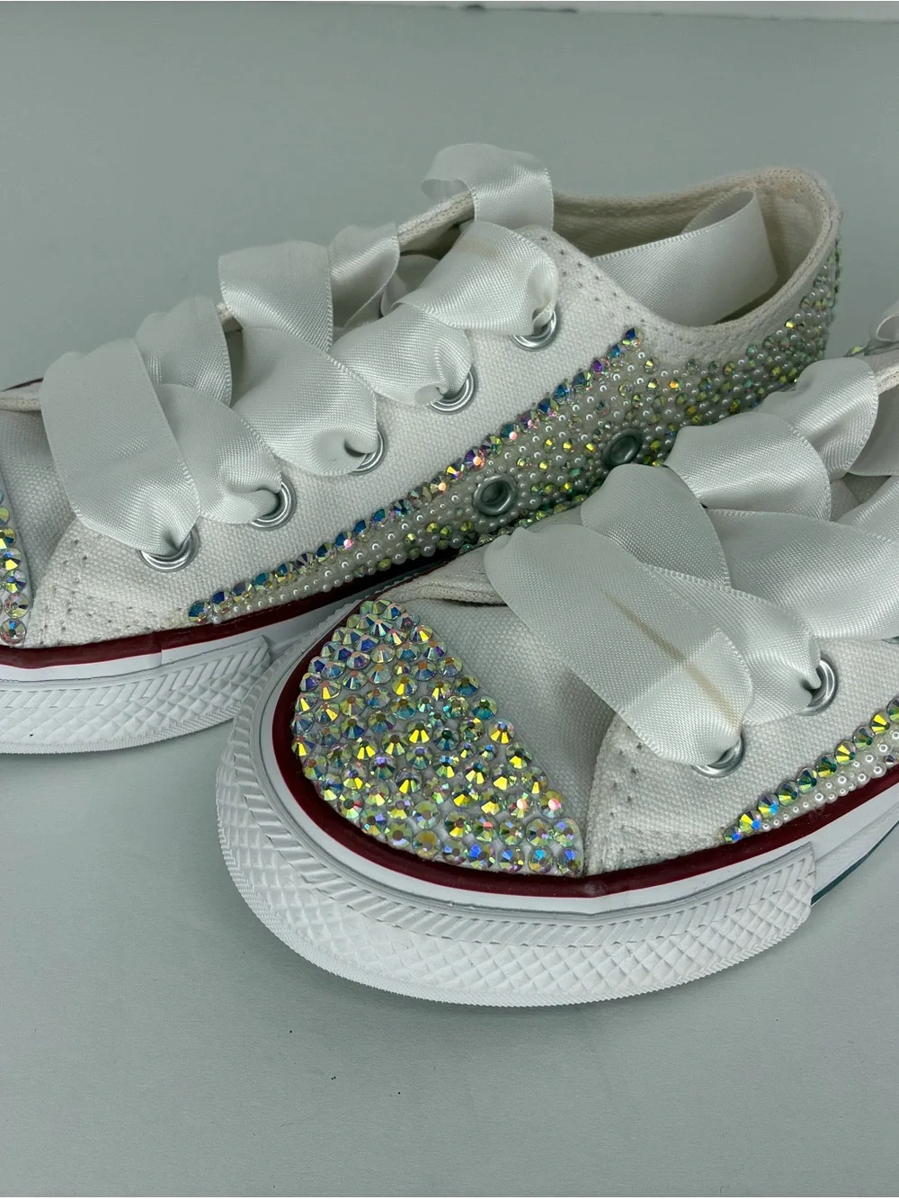 Converse sparkling rhinestones