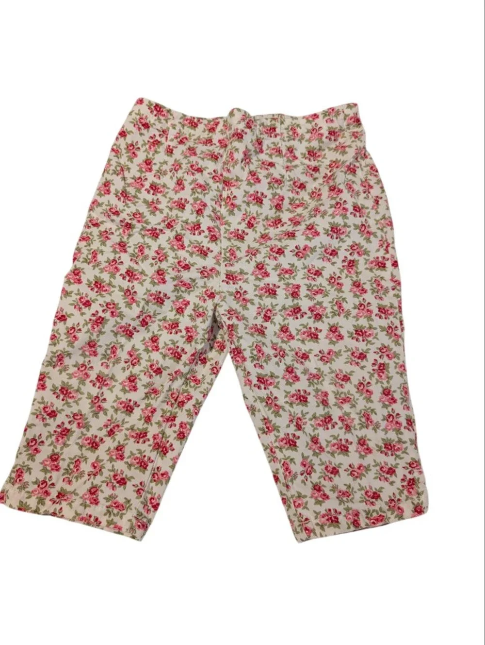Gymboree Y2K Infant Toddler Cotton Pink Floral Pants 24 Months
