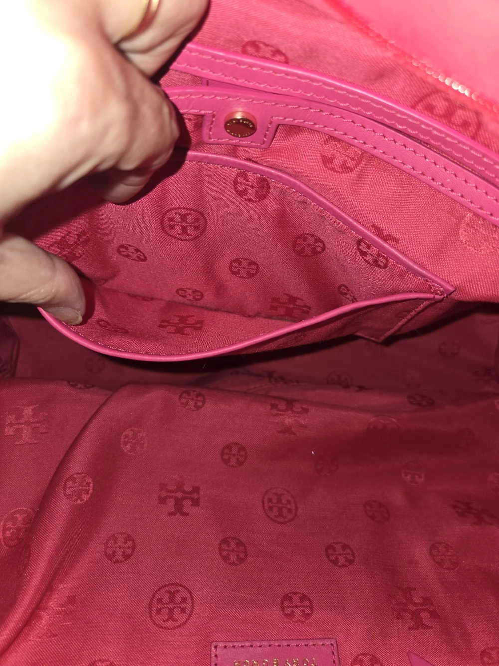 Tory Burch spacious quilted