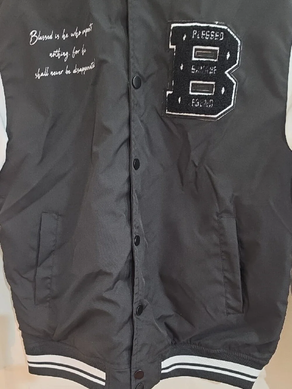 Seven Souls black varsity