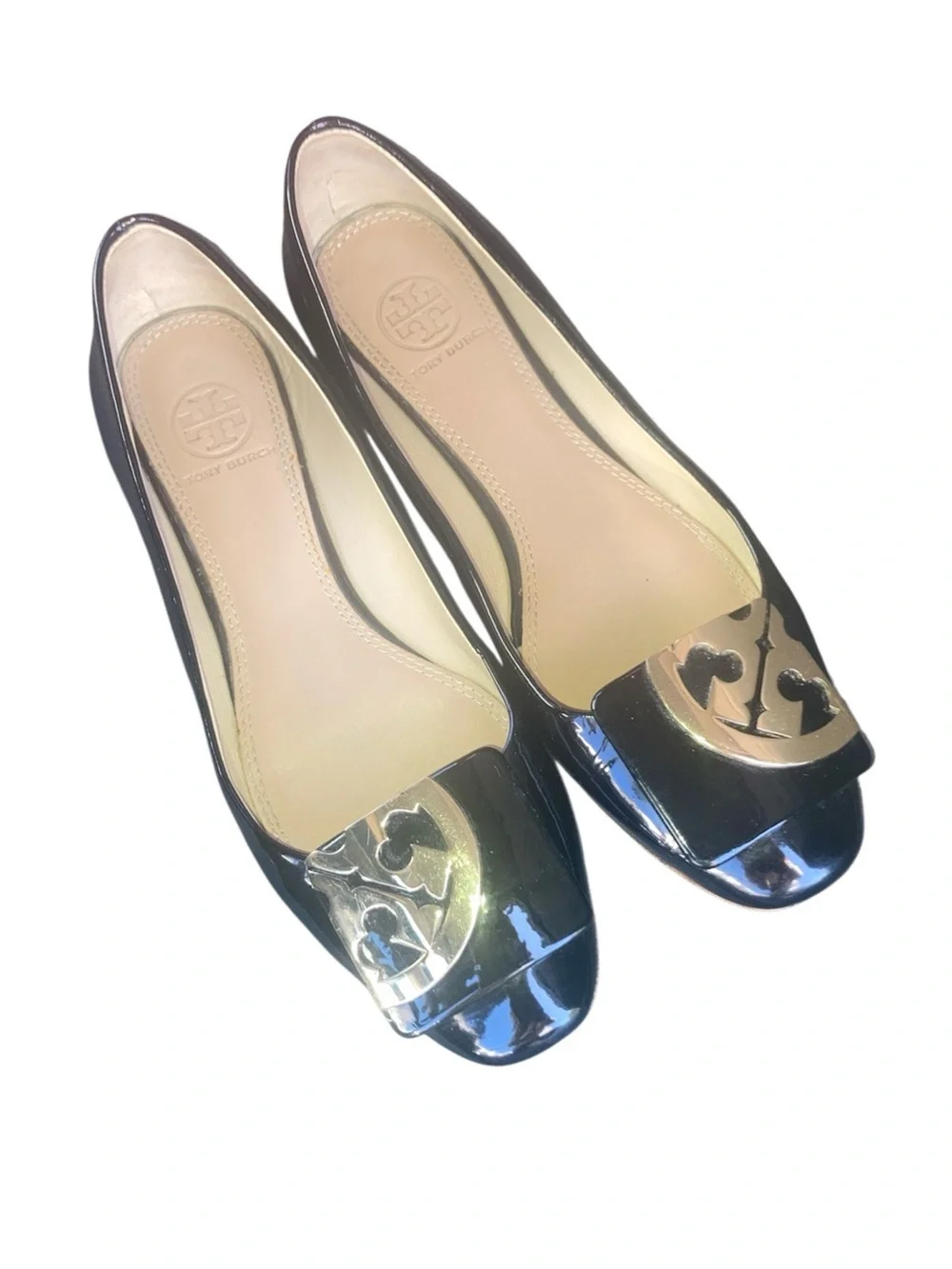 Tory Burch cushioned outfits shiny