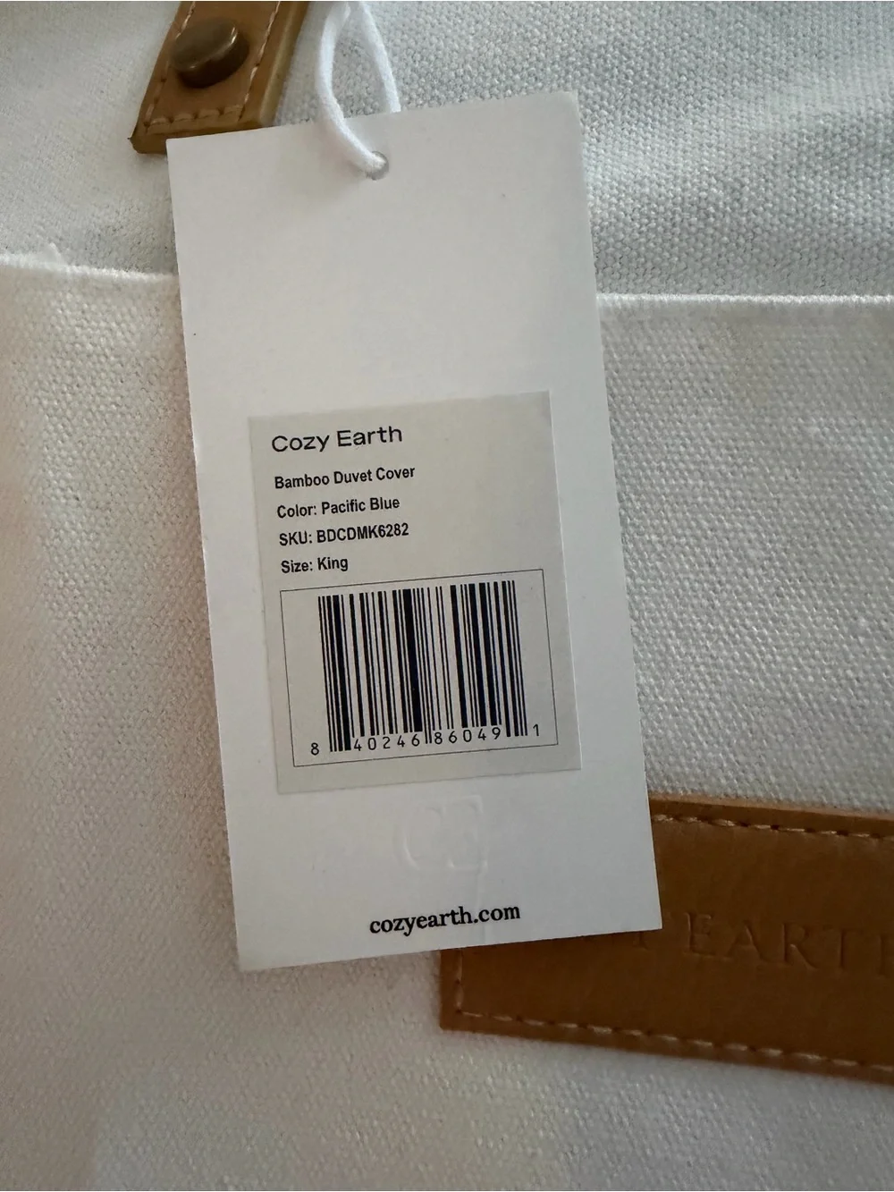 cozy earth duvet new