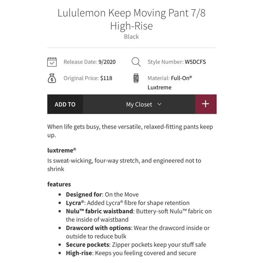 lululemon athletica lululemon keep