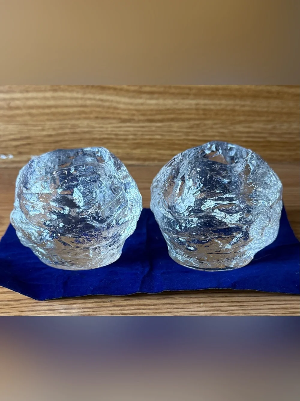 Kosta Boda snowball tealight