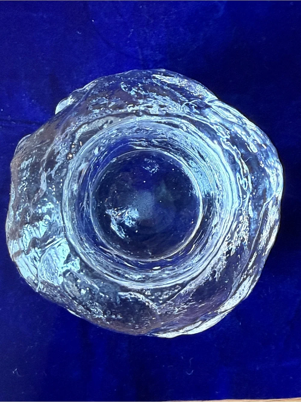 Kosta Boda snowball tealight