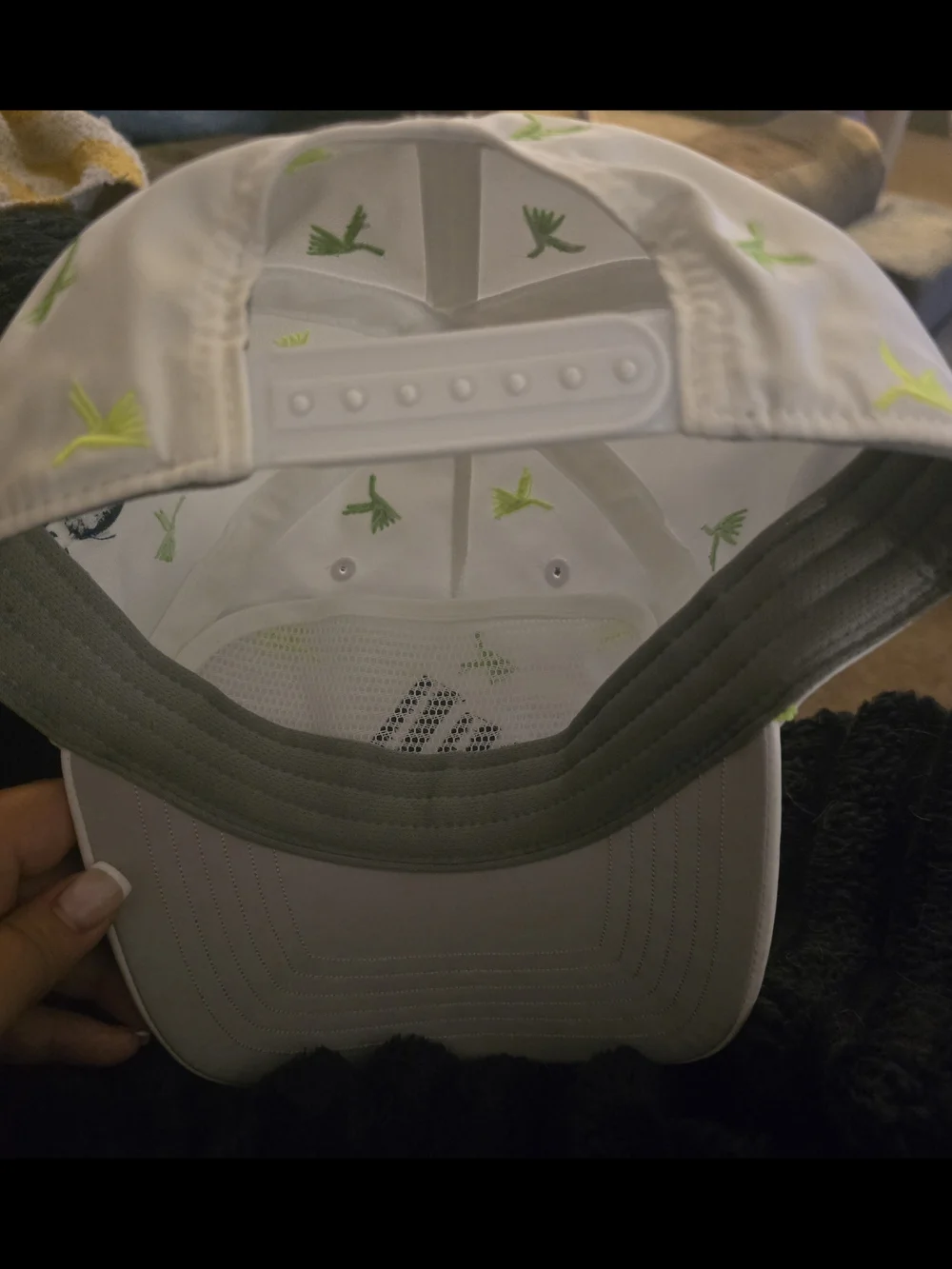 adidas white golf
