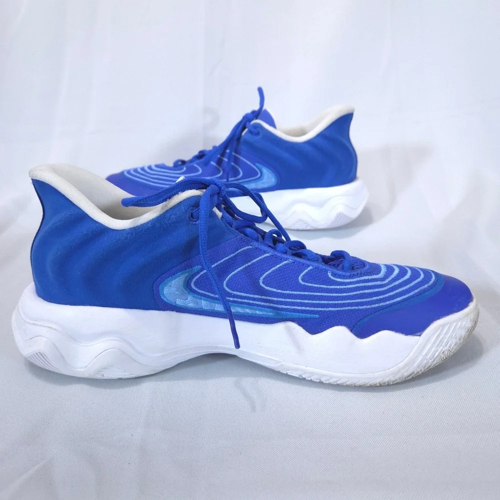 Nike Giannis Immortality 4 Mens 10 Racer Blue Low Top Basketball Shoes Training