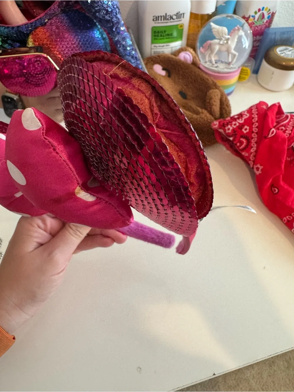 Disney bright pink