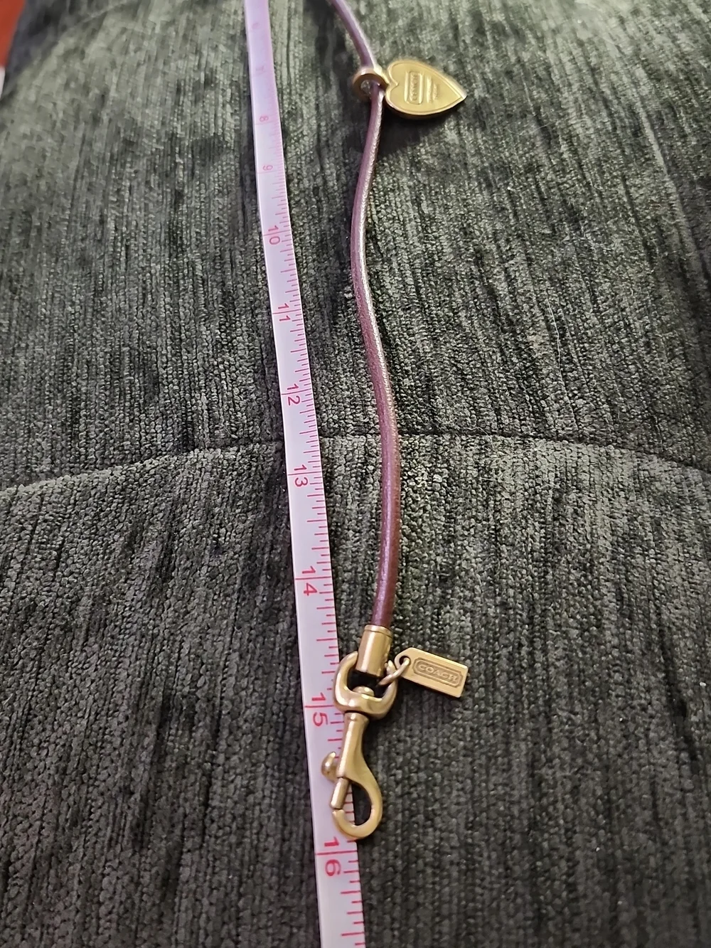 Coach elegant leather
