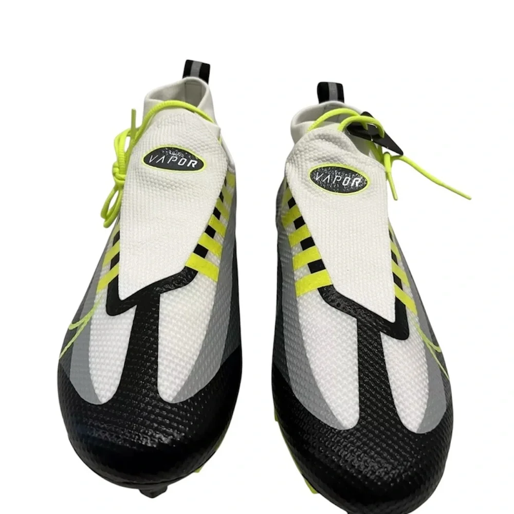 Nike Vapor Edge Pro 360 Football‎ CleatsBlack-Volt-Grey Sz 12.5 [DQ3670-071]