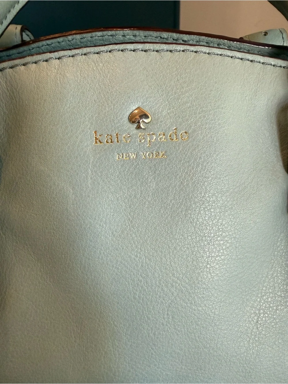 kate spade structured leather