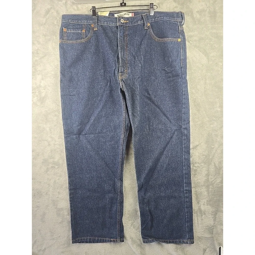 Levi's 505 Jeans Men's 44x30 Blue Denim‎ Straight Leg Workwear Durable NWT
