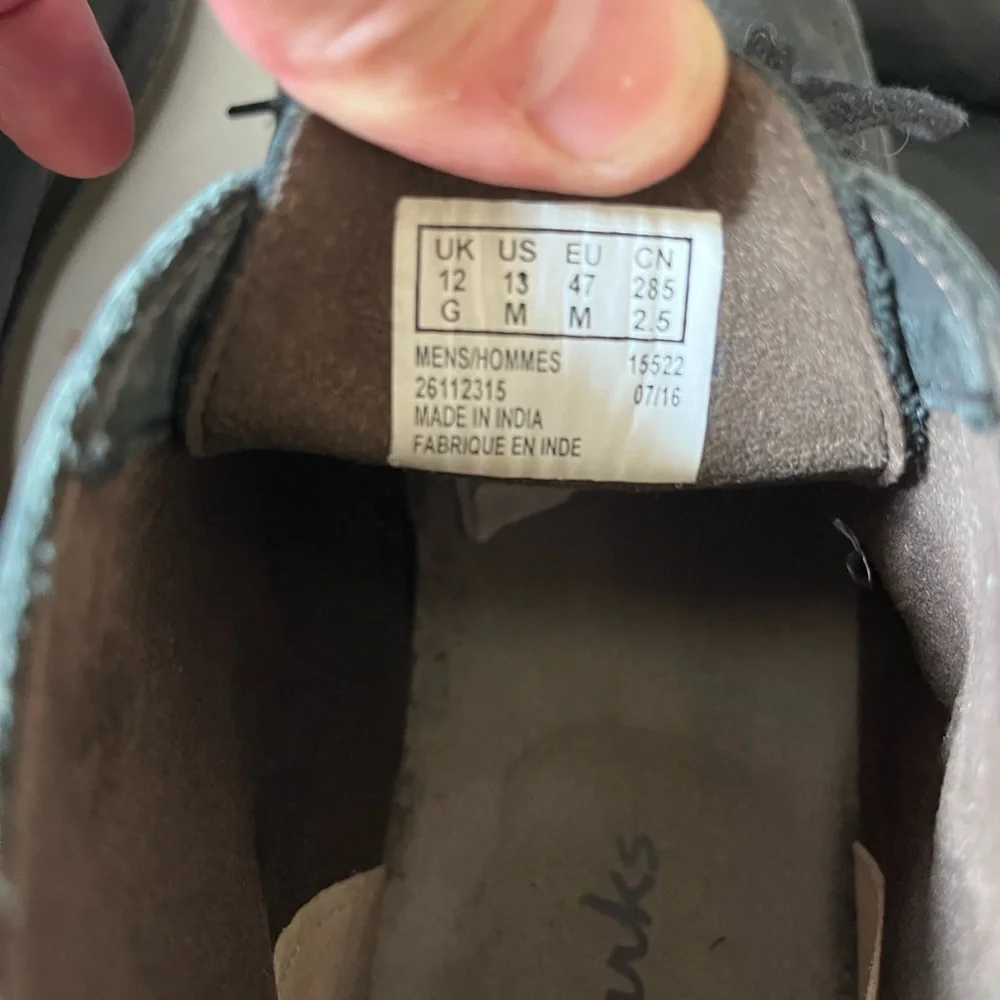 Clarks bushacre leather