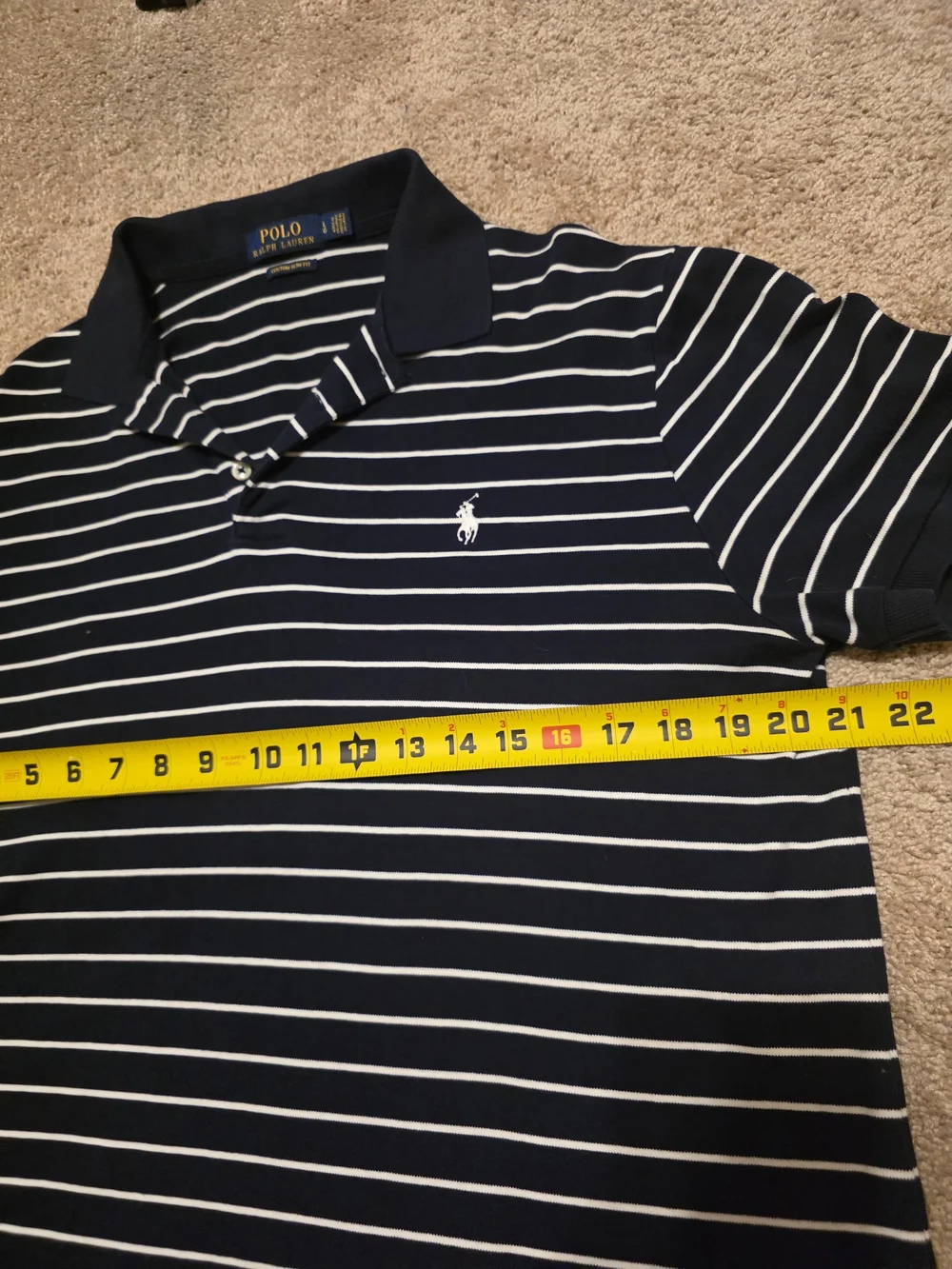 Ralph Lauren logo ralph button