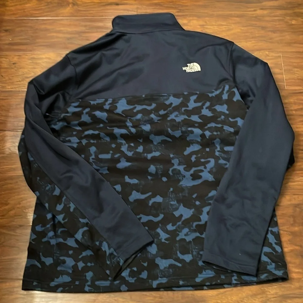 The North Face blue chest