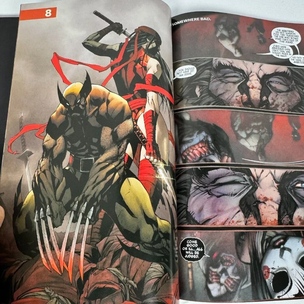 Savage Wolverine Hands on a Dead Body Vol 2 Superheroes Marvel Enterprises‎ HC