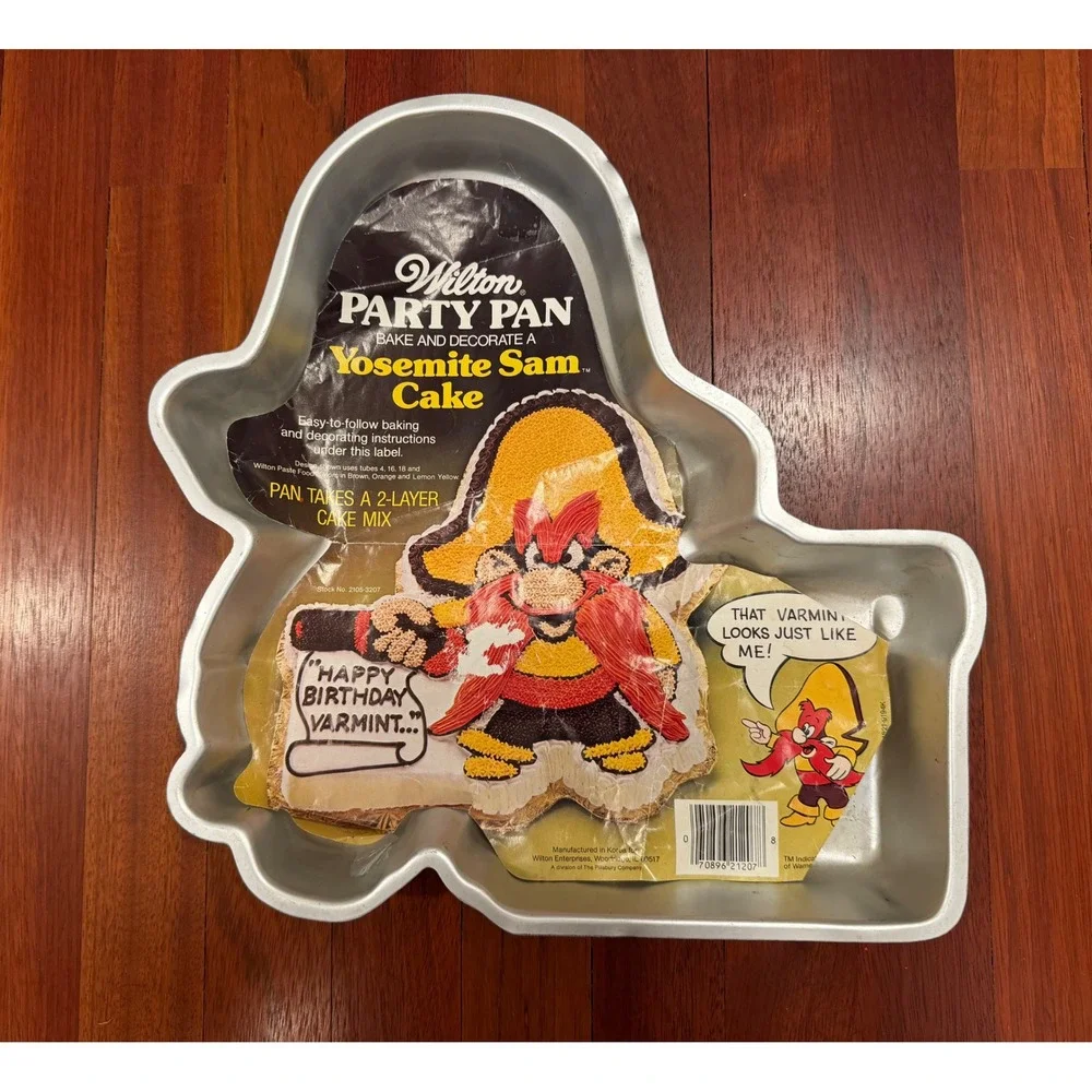 Yosemite Sam Cake Pan Winton 1981 Vintage Looney‎ Tunes