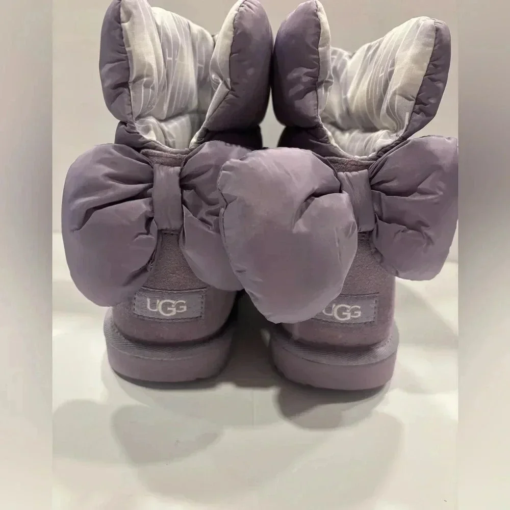 Ugg K Bailey Bow Maxi Boots Girls Size 5
