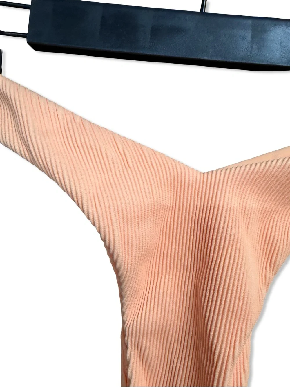Kulani Kinis X Lexi Hidalgo Y Cheeky Bottom Mango Rib Ribbed Bikini Revolve S