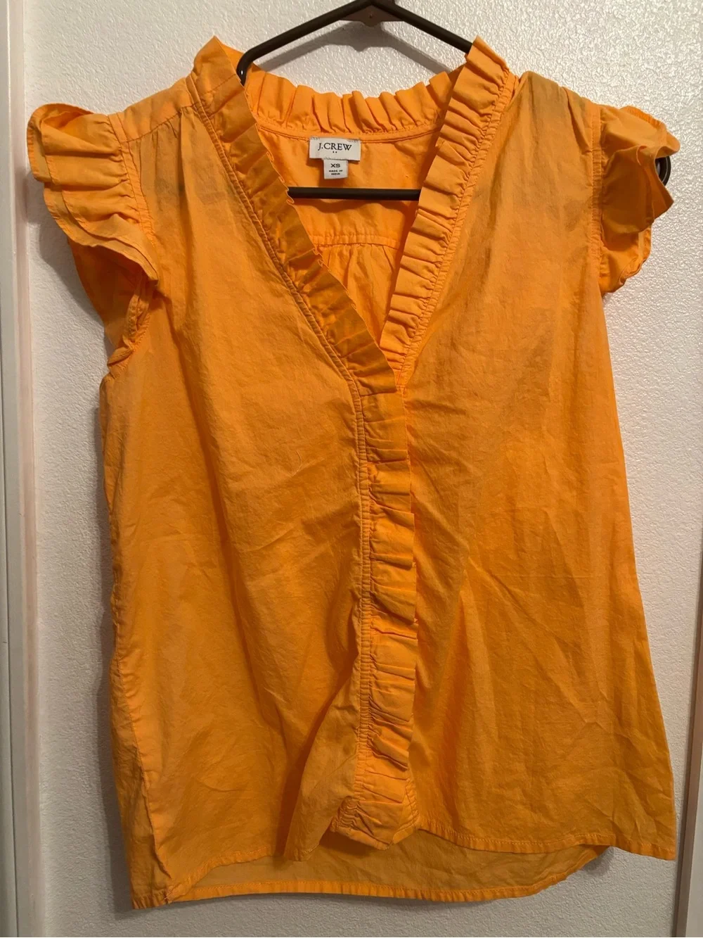 J. Crew bright orange
