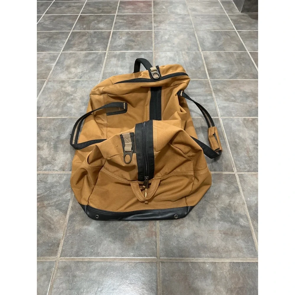 Carhartt Legacy Gear Bag 30 Duffel Carhartt Brown Heavy Duty Travel Bag