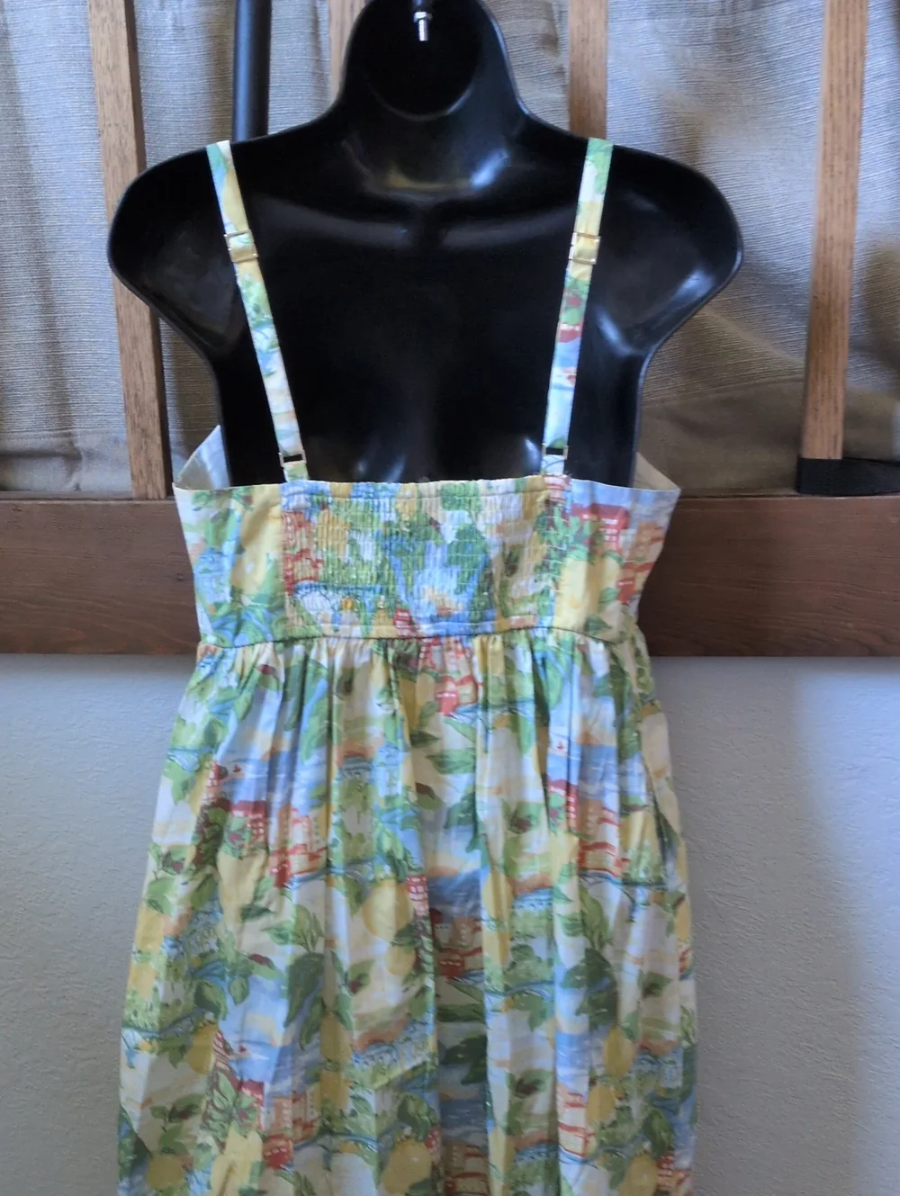 ✨ Nwt Abercrombie And Fitch Sweetheart Babydoll Maxi Dress In Tropical City M