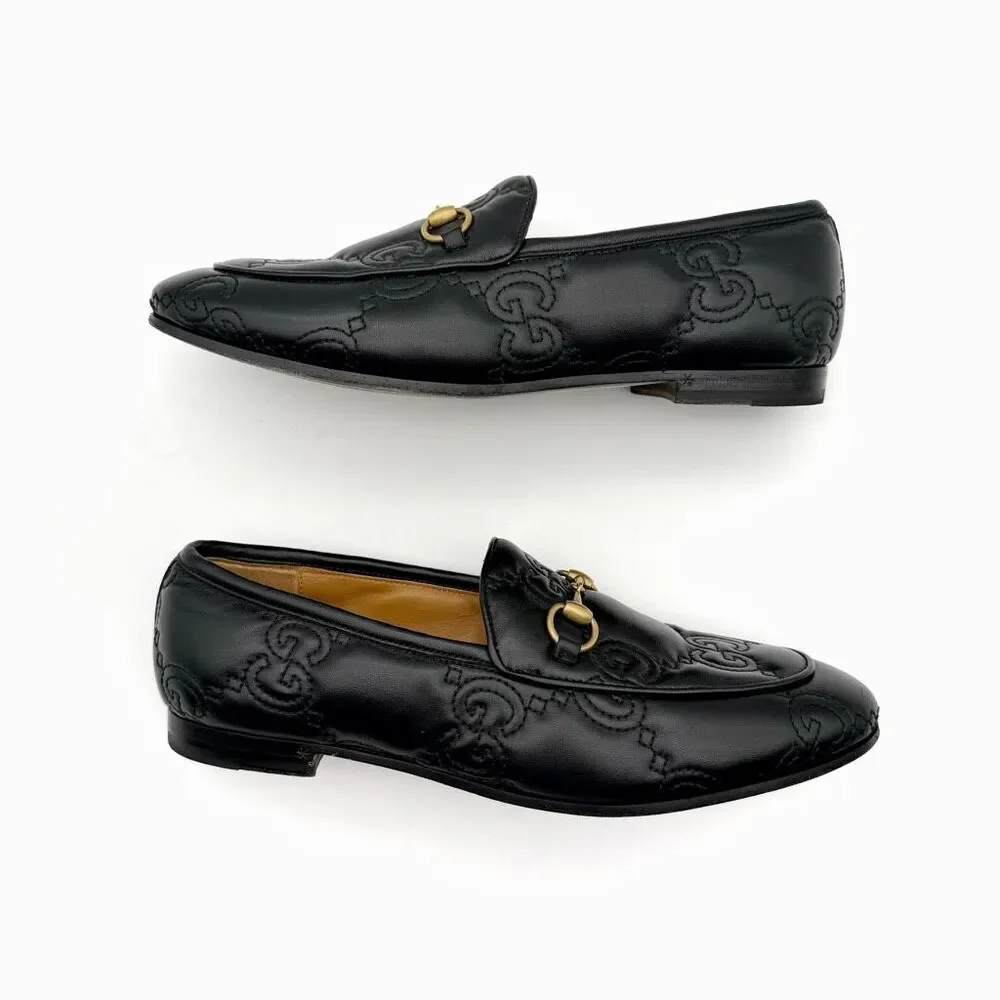 Gucci black embossed