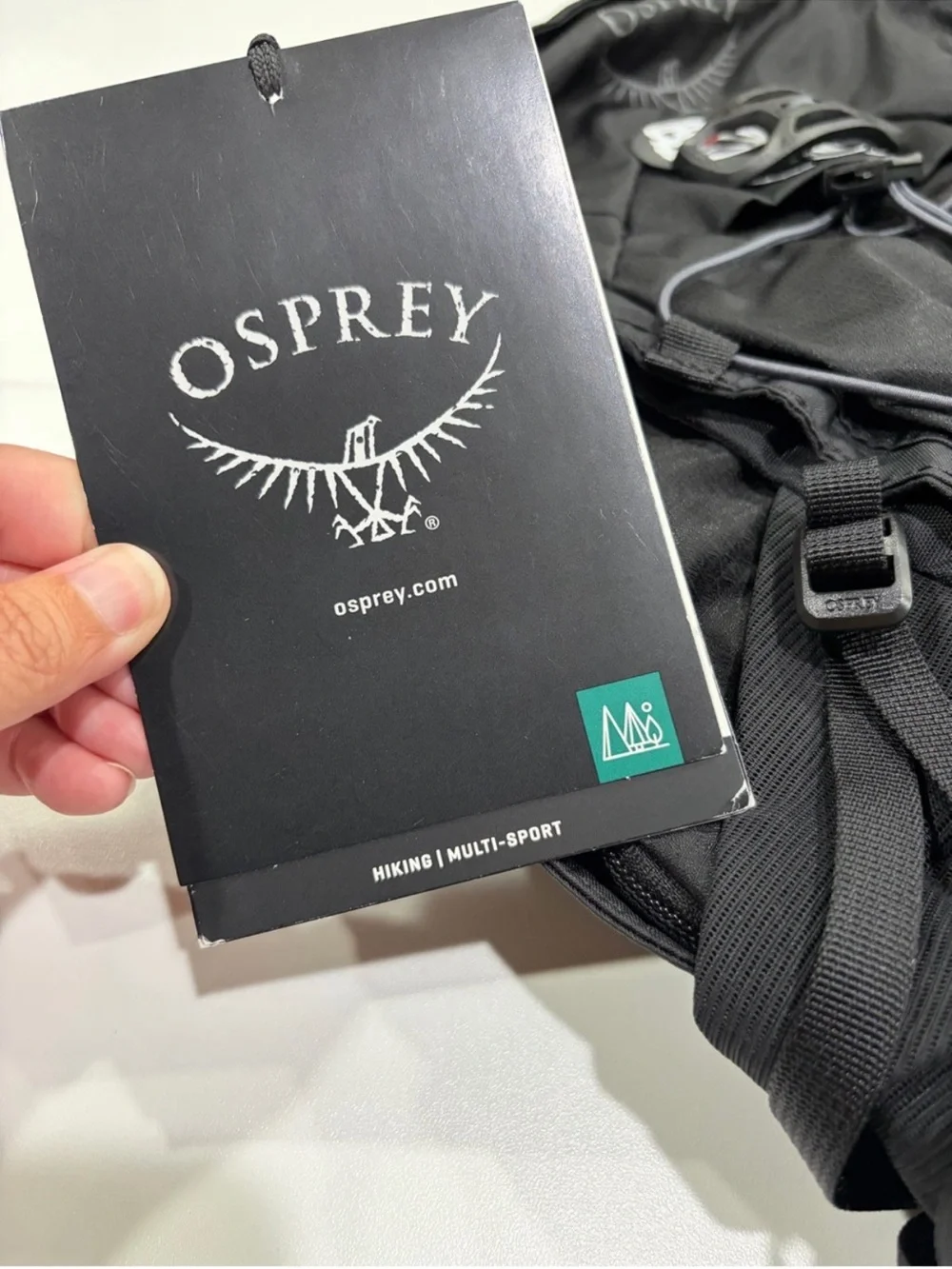 Osprey Women's Tempest 9 Hiking Pack Backpack Black NWT M/L Lightweight Pack