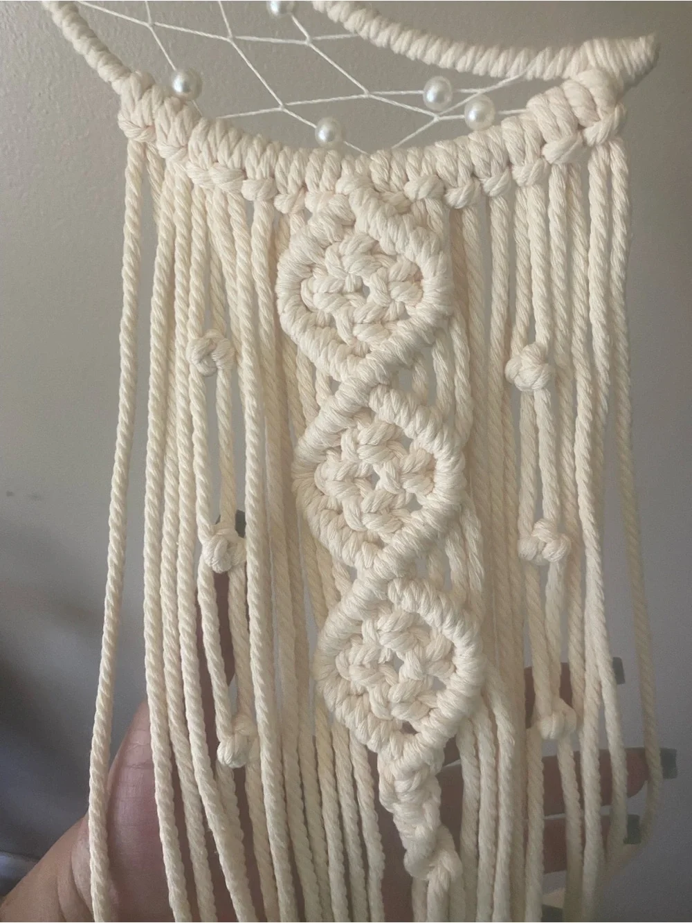 Handmade elegant white