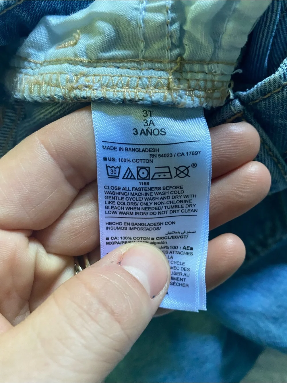 Old Navy Wide-Leg Jeans 3T