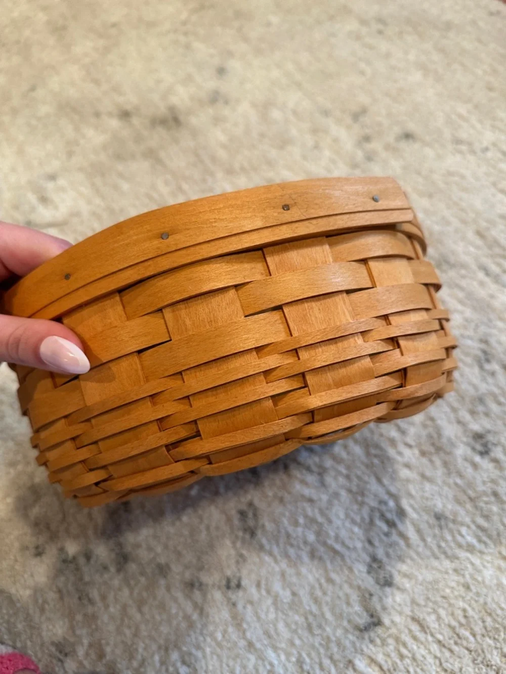 Longaberger woven basket