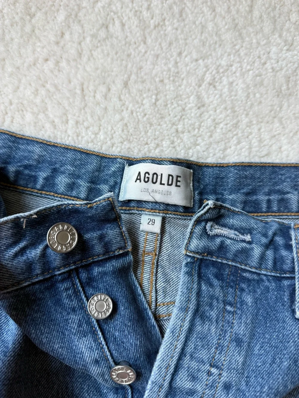 Agolde high rise