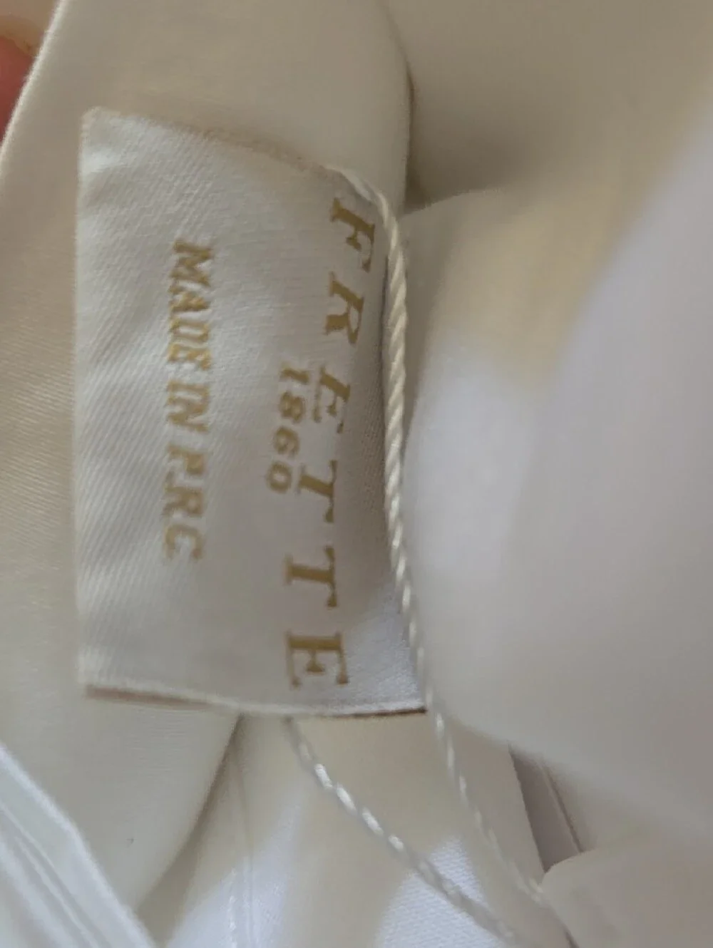 Frette White Duvet Cover 400 TC