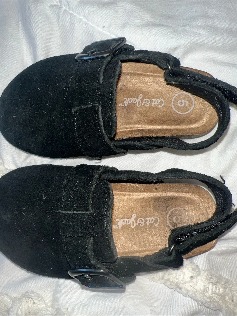 Cat & Jack black suede