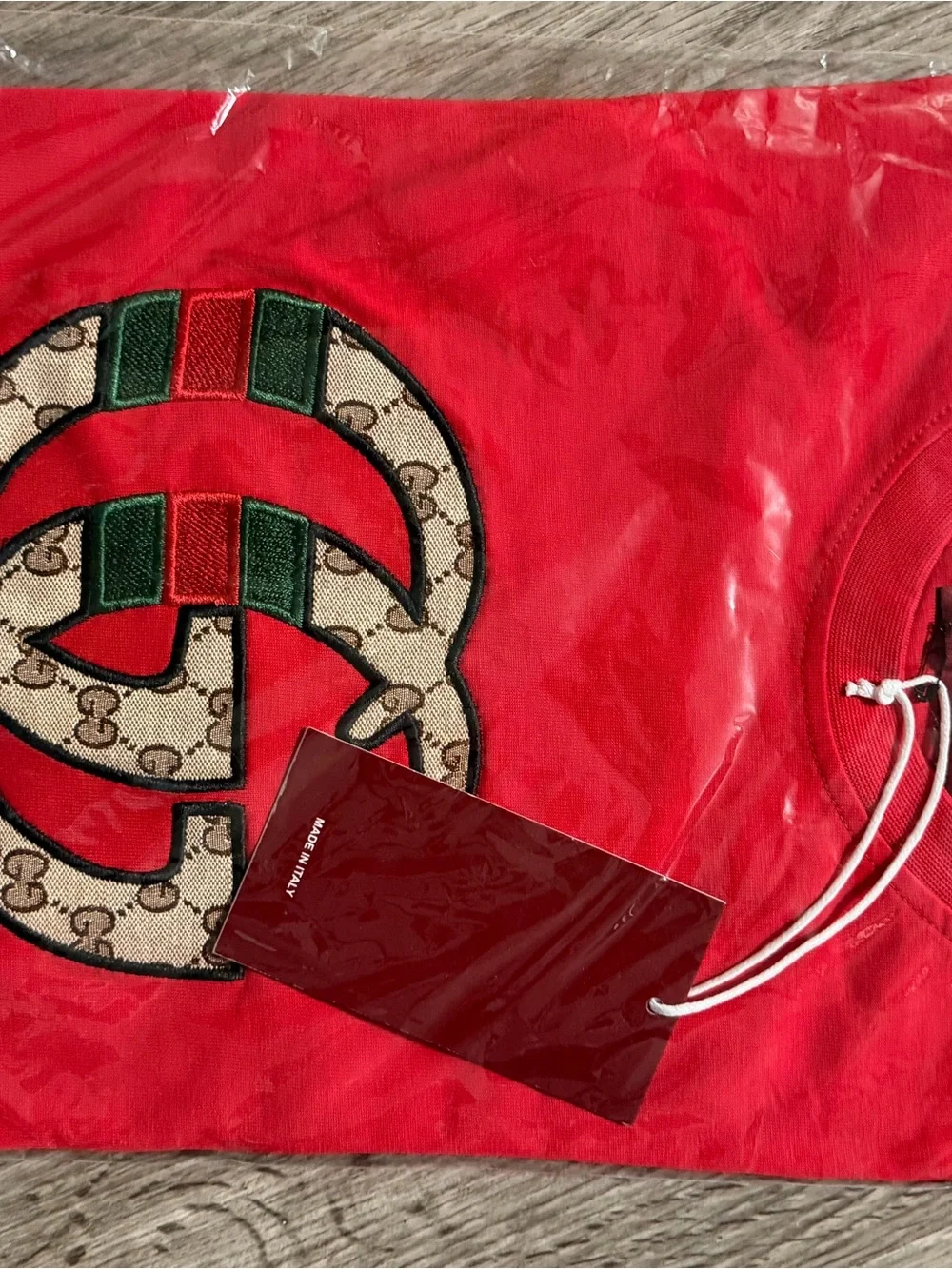 Gucci within chest