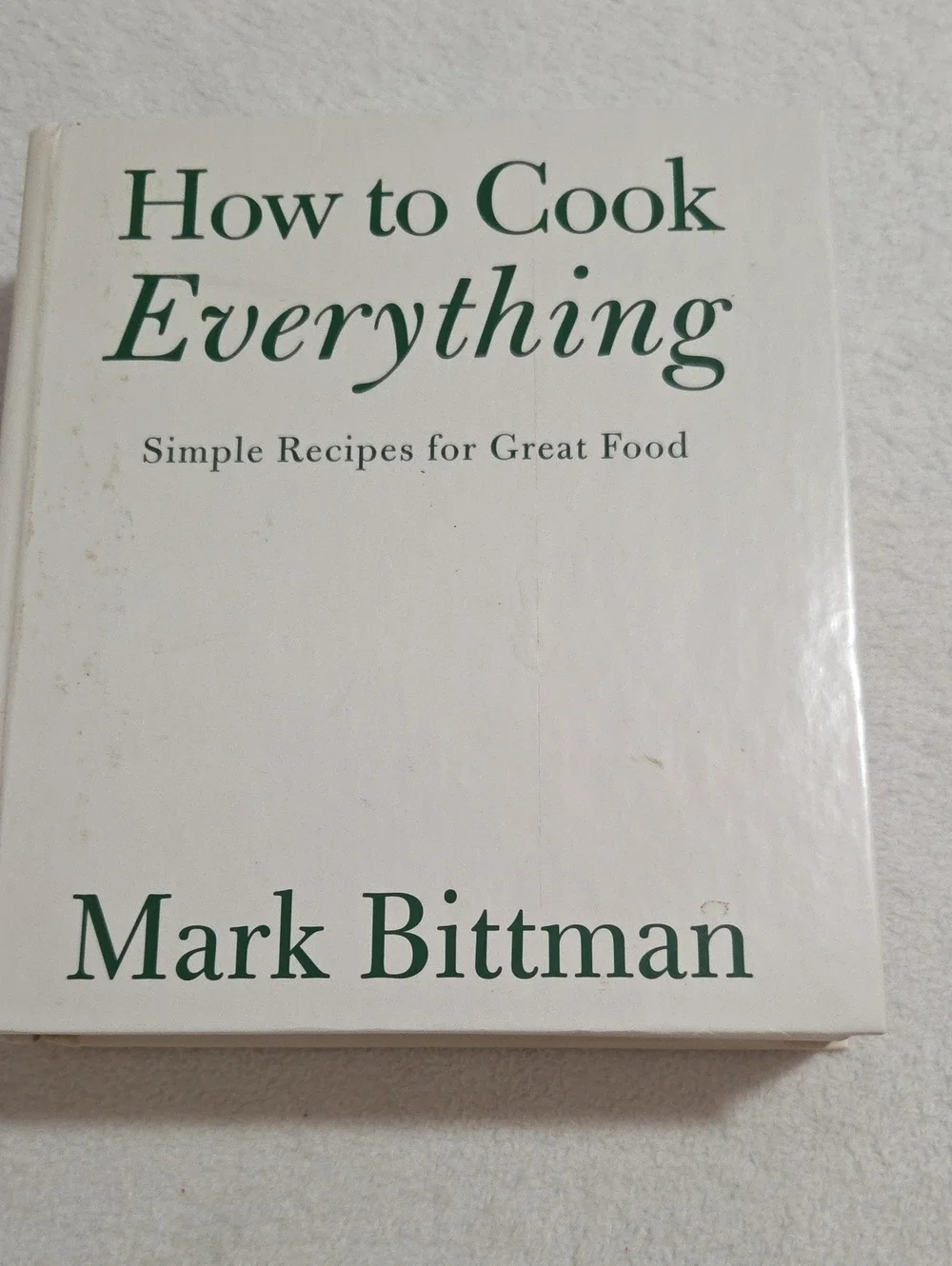 HOW TO COOK EVERYTHING COOKBOOK