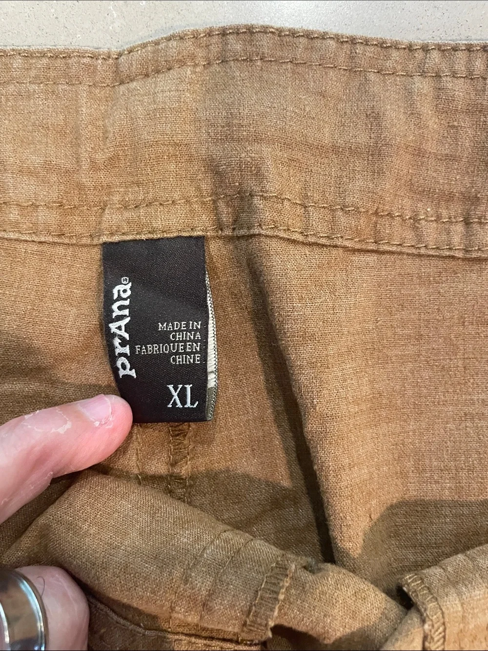 Prana Men's Drawstring Chinos in Tan