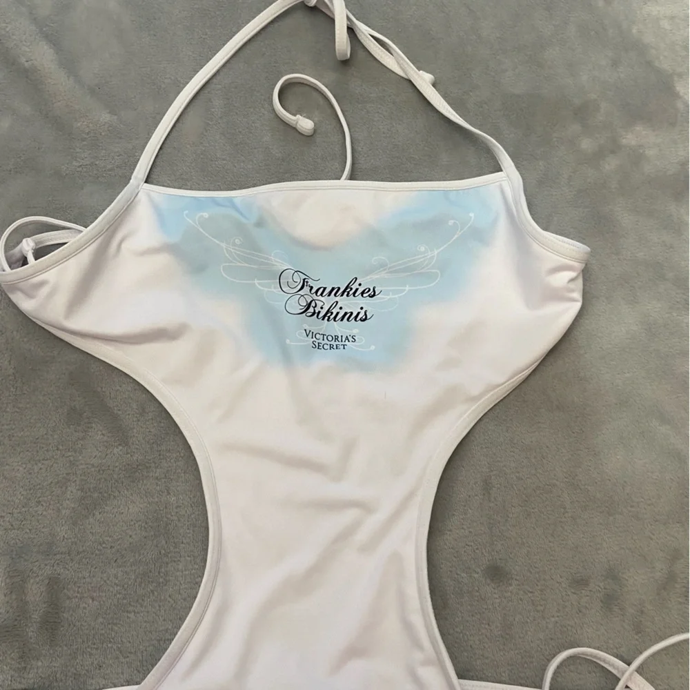 Frankies Bikinis white strappy