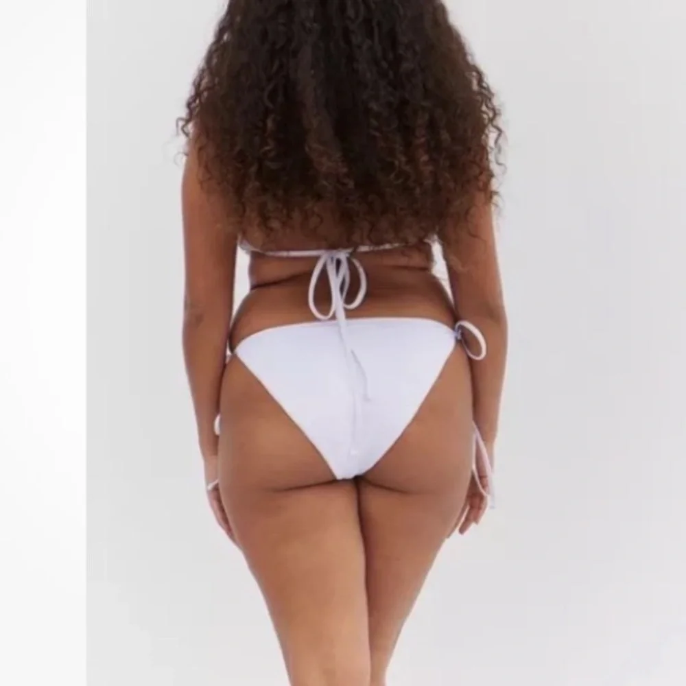 Frankies Bikinis white strappy
