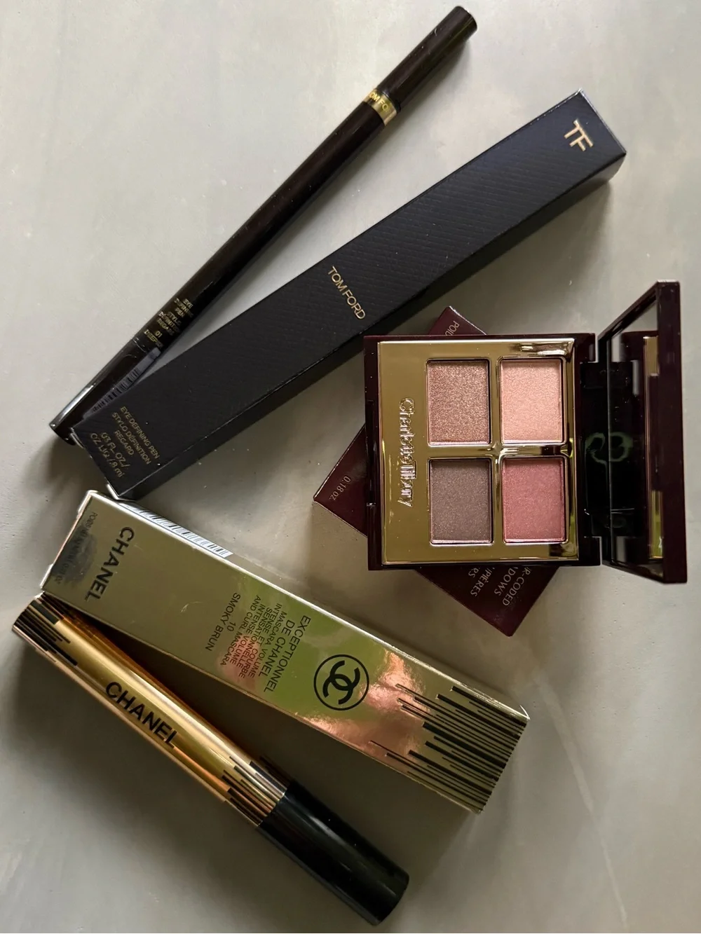 Luxury Beauty Eye BUNDLE - Charlotte Tilbury + Tom Ford + Chanel